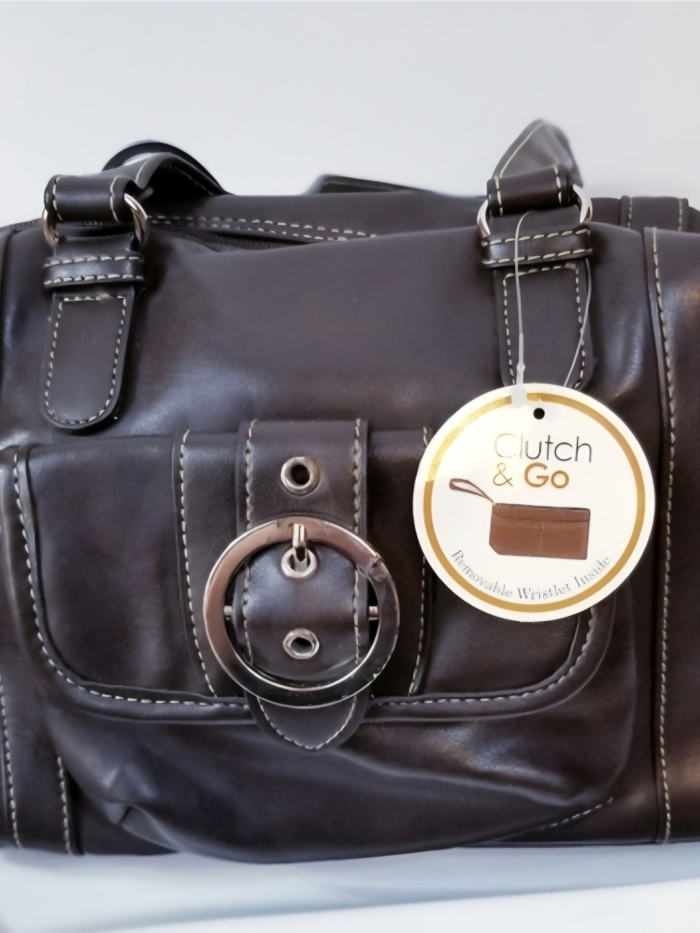 Brown Men's Shoulder Bag